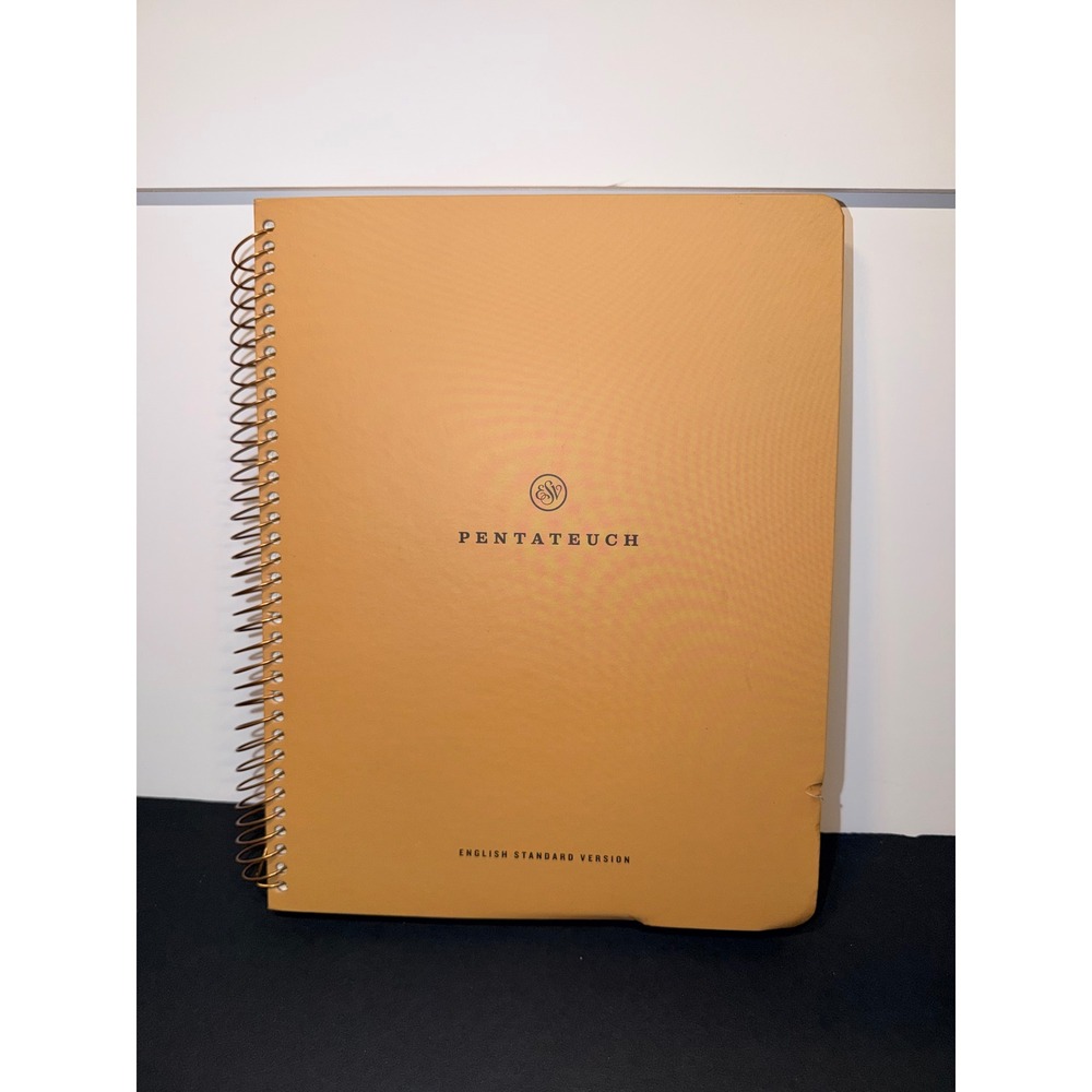 ESV Spiral-Bound Journaling Bible Pentateuch Crossway Tan 2016 Edition